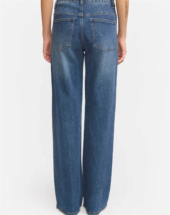 Willa Midwaist Brede Jeans 